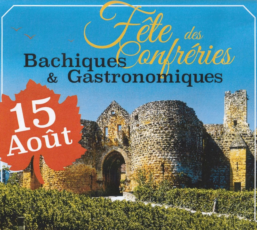 Ancien Insigne De Confrérie Viticole – Commanderie Du Bonheur – France